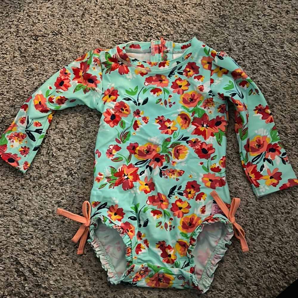 Toddler Girl Ruffle Butts swimsuit